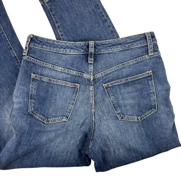 Universal Thread High Rise Straight Jeans Womens Size 8/29R Medium Wash Denim - Picture 6 of 10